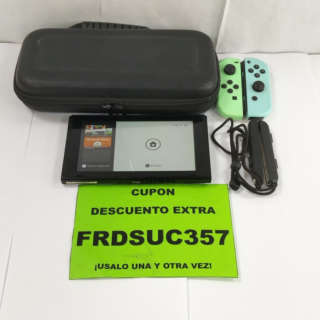 CONSOLA DE VIDEOJUEGO NINTENDO SWITCH 1.1 32 GB (SEMINUEVO)