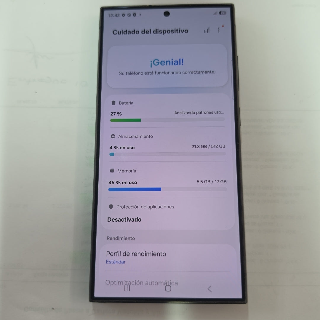 CELULAR SAMSUNG GALAXY S24 ULTRA SM-S928B (2024) 512 GB 12 GB RAM (SEMINUEVO)