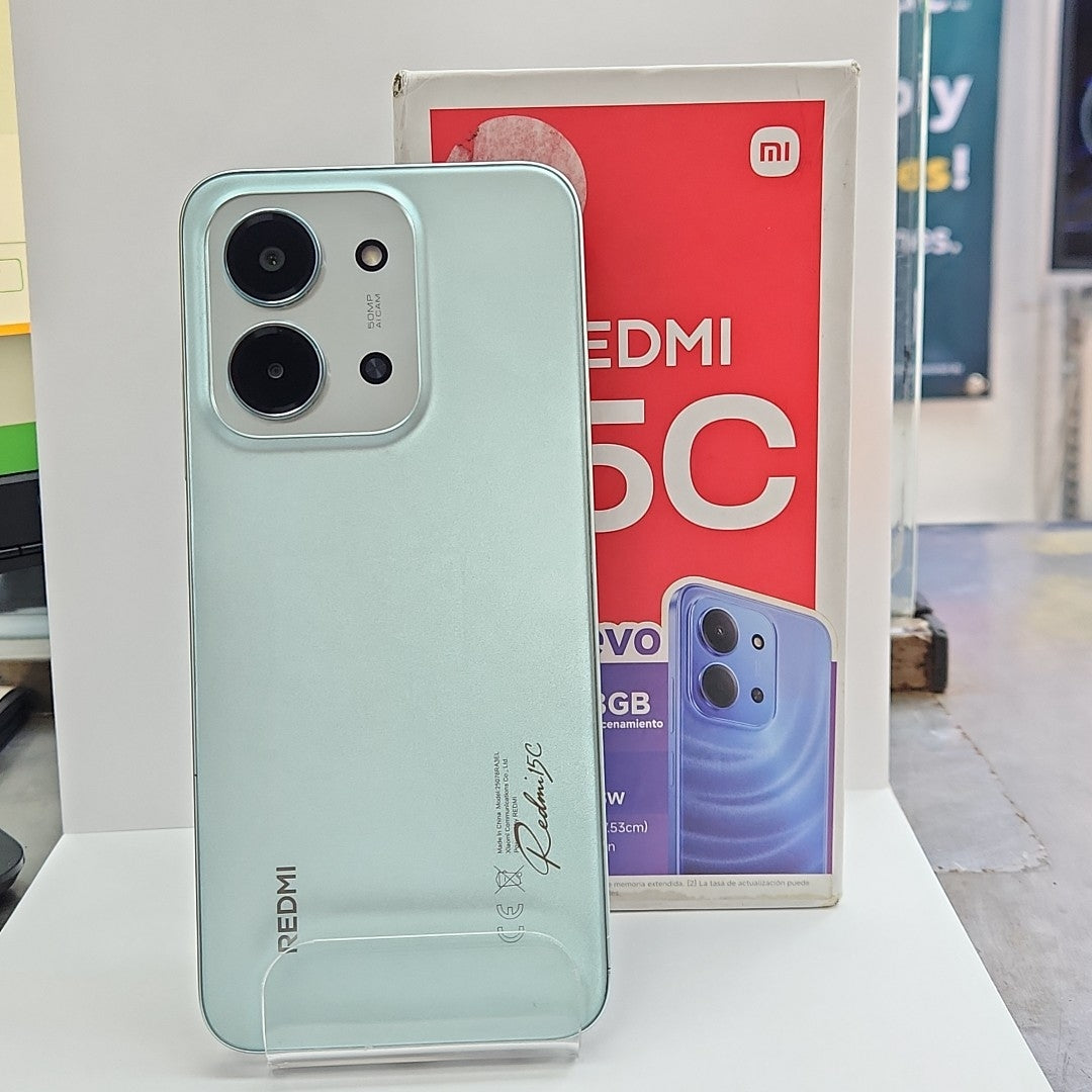 CELULAR XIAOMI REDMI 15C 25078RA3EL (2025) 128 GB 4 GB RAM (SEMINUEVO)