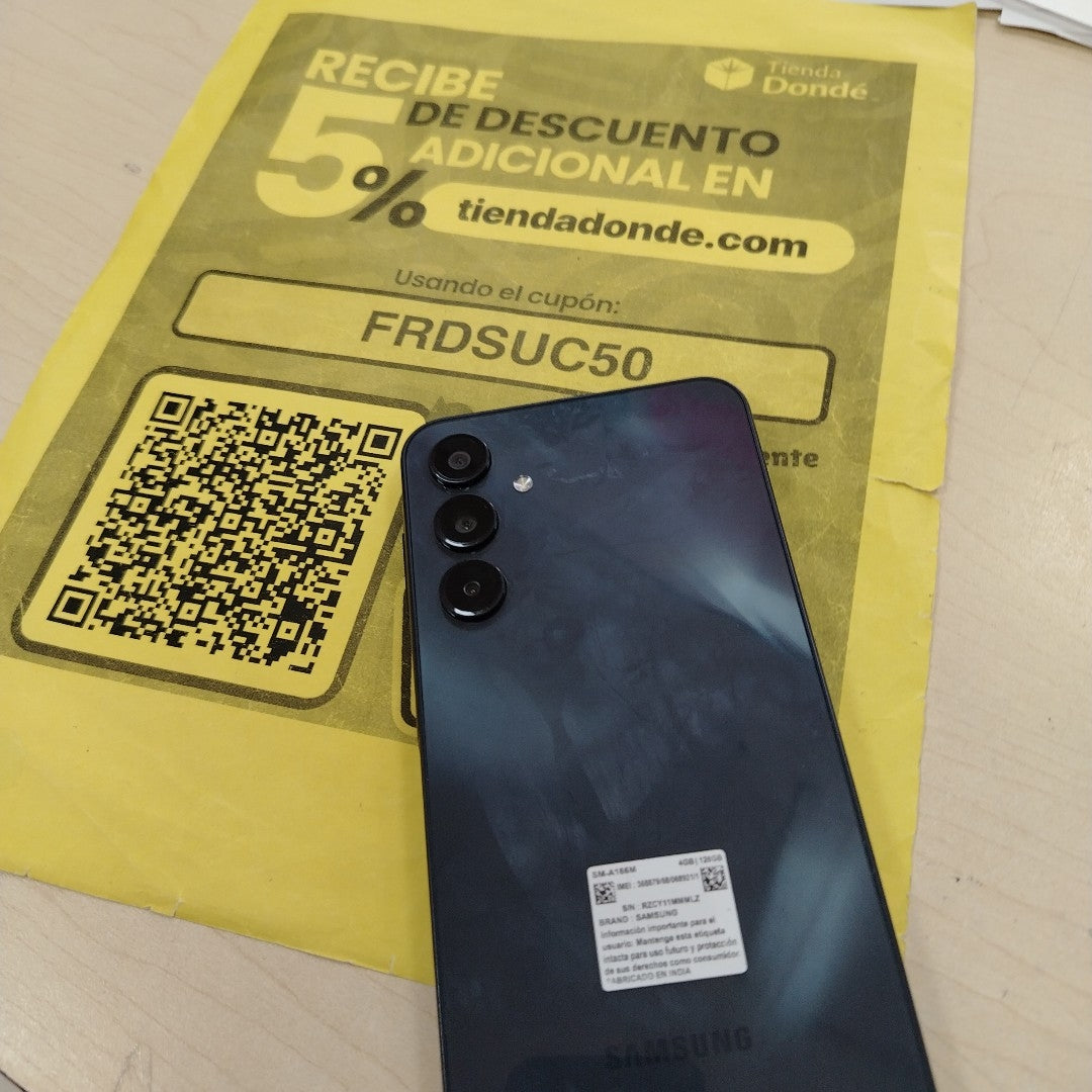 CELULAR SAMSUNG GALAXY A16 5G SM-A166M (2024) 128 GB 4 GB RAM (SEMINUEVO)