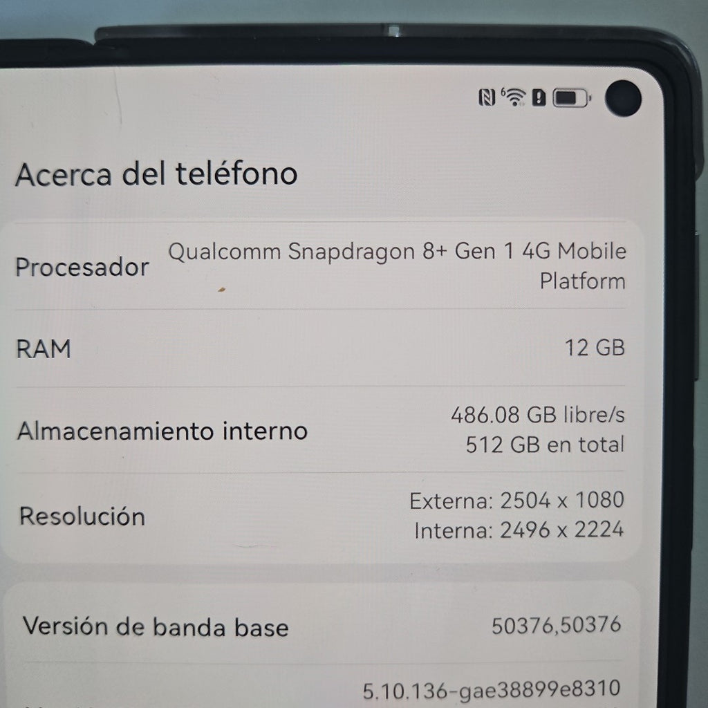 CELULAR HUAWEI MATE X3 ALT-L29 (2023) 512 GB 12 GB RAM (SEMINUEVO)