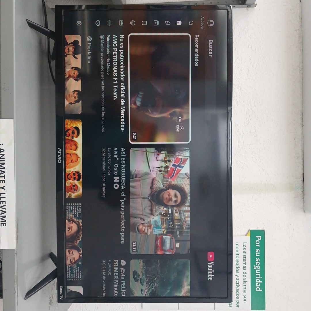 PANTALLA ATVIO 32D1BS-FATSC (2023) 32" LED HD (SEMINUEVO)