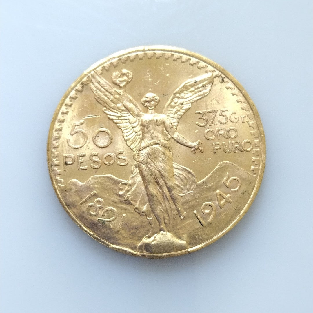 K1 41.6 GRMS 21 K IDENTIFICACIÓN MONEDA NOMINATIVA MATERIALES ORO CANTI (SEMINUEVO)