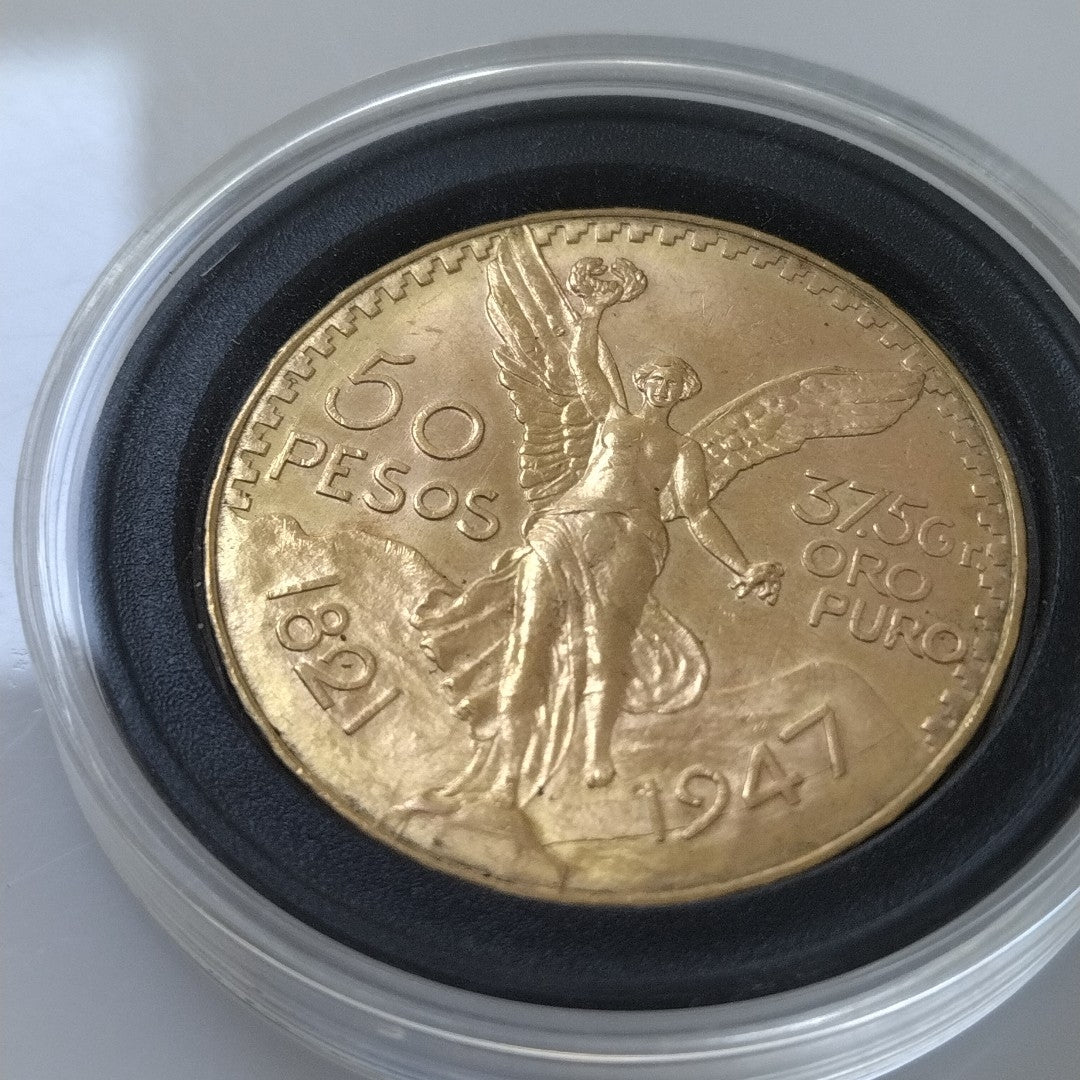 K1 41.6 GRMS 21 K IDENTIFICACIÓN MONEDA NOMINATIVA MATERIALES ORO CANTI (SEMINUEVO)