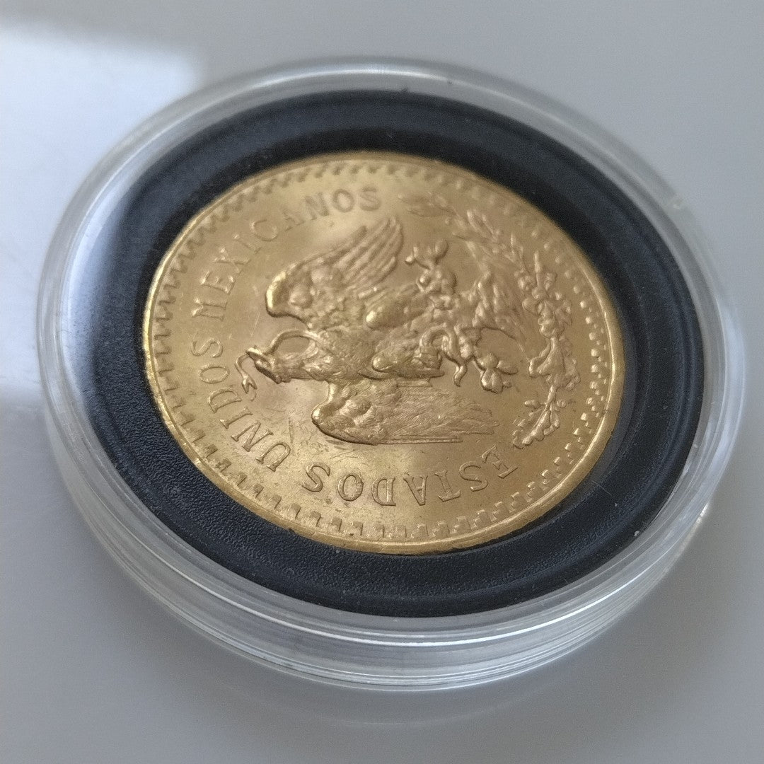 K1 41.6 GRMS 21 K IDENTIFICACIÓN MONEDA NOMINATIVA MATERIALES ORO CANTI (SEMINUEVO)