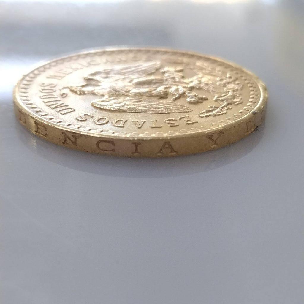 K1 41.6 GRMS 21 K IDENTIFICACIÓN MONEDA NOMINATIVA MATERIALES ORO CANTI (SEMINUEVO)