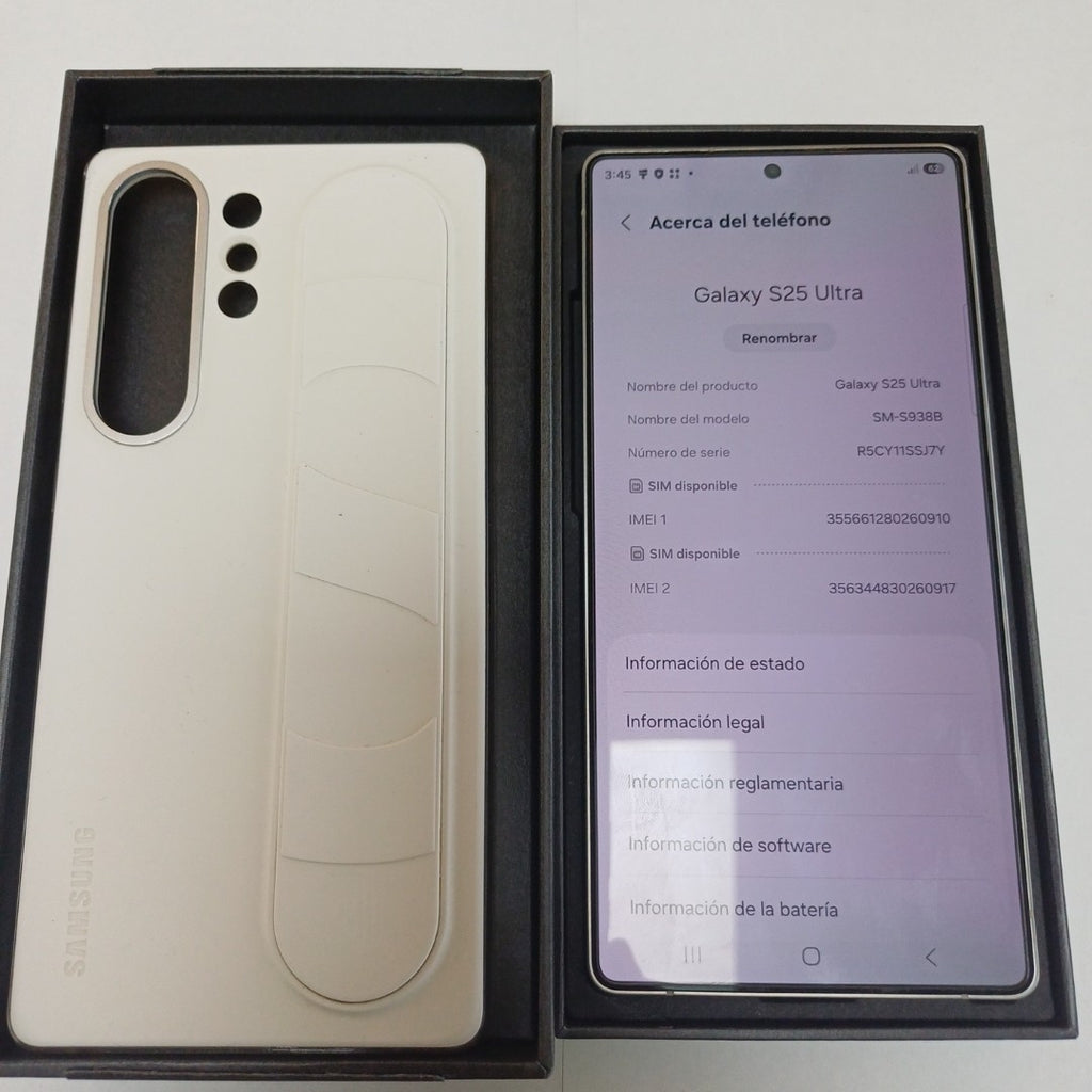CELULAR SAMSUNG GALAXY S25 ULTRA SM-S938B (2025) 512 GB 12 GB RAM (SEMINUEVO)