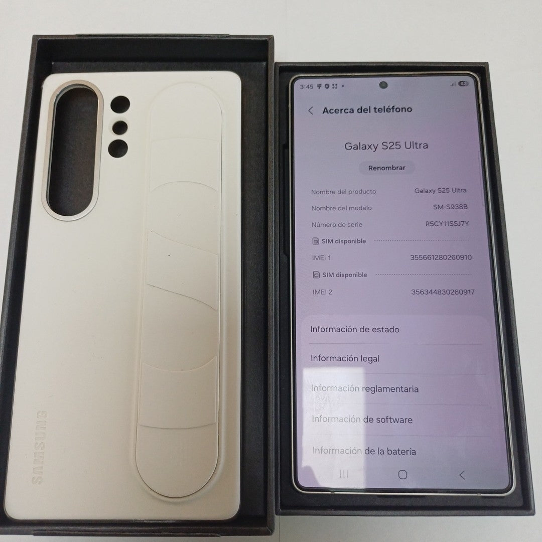 CELULAR SAMSUNG GALAXY S25 ULTRA SM-S938B (2025) 512 GB 12 GB RAM (SEMINUEVO)