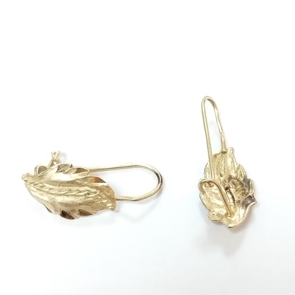ARETES PAR ORO 14 K 3.1 GRMS (SEMINUEVO)