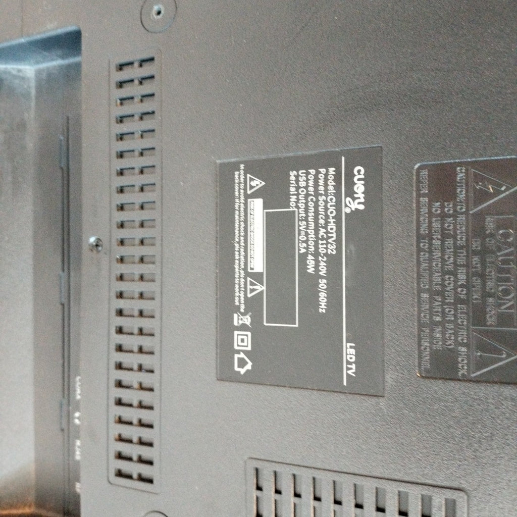 PANTALLA CUORY CUO-HDTV32 (2024) 32" LED HD (SEMINUEVO)
