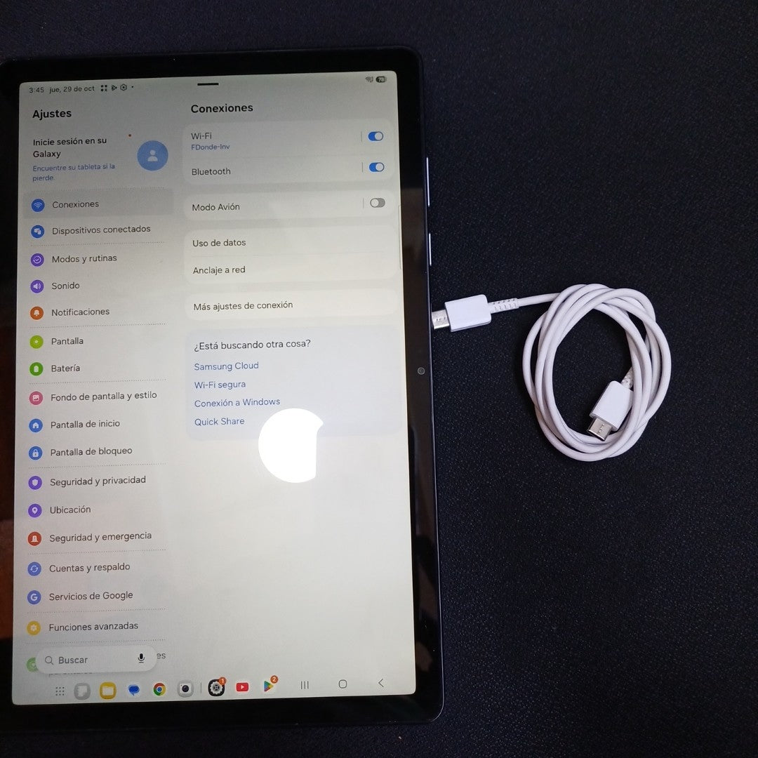 TABLETA SAMSUNG GALAXY TAB A11+ SM-X230 (2025) 128 GB 6 GB RAM (SEMINUEVO)