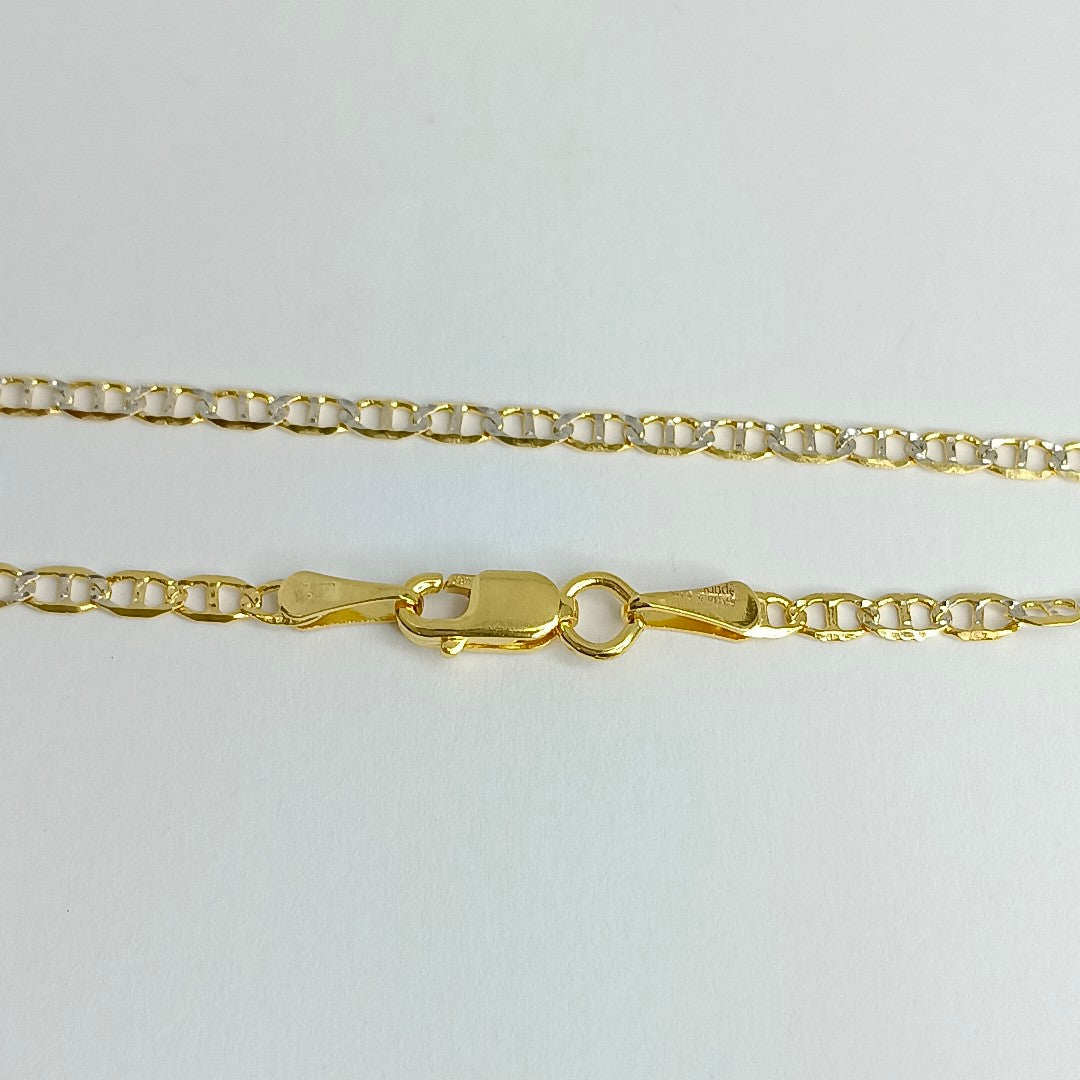 CADENA TEJIDO GUCHI 14K 55CM 3.8GR (NUEVO)