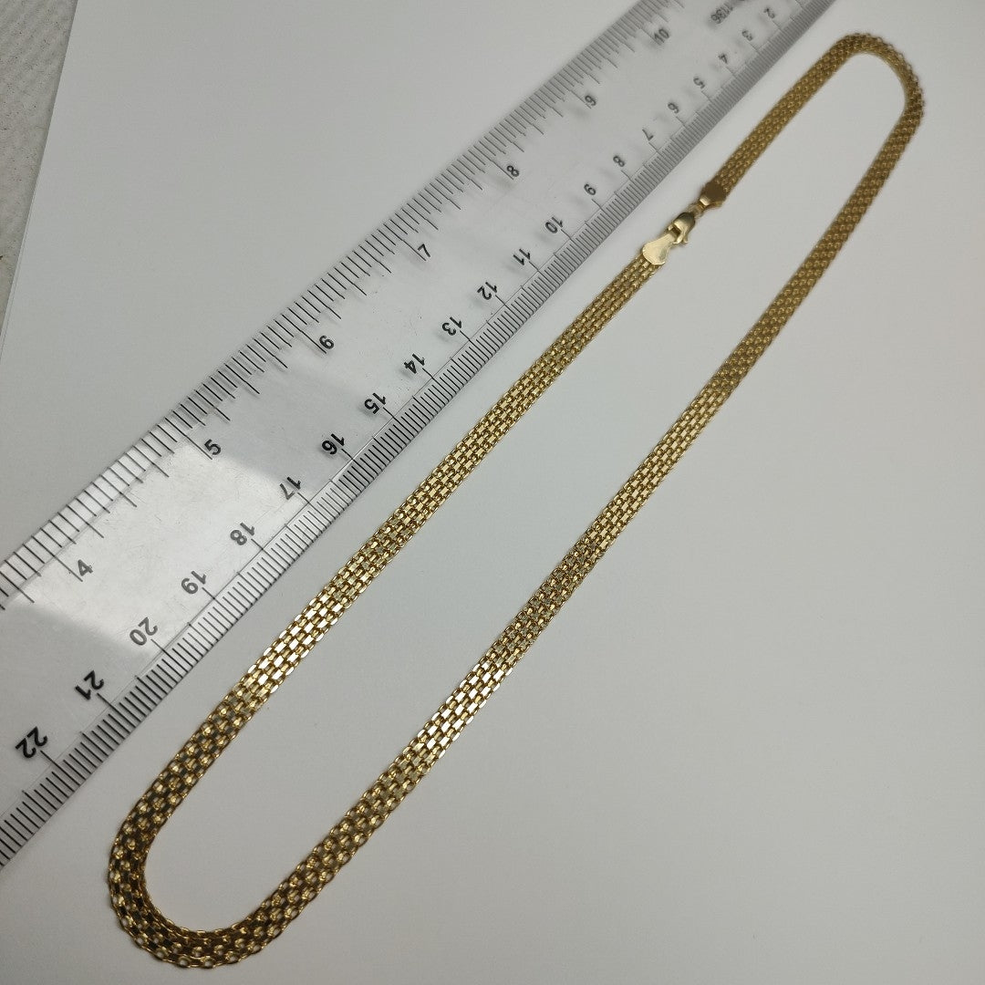 CADENA ESPECIAL 14K 50 CM 11.6 GR (NUEVO)