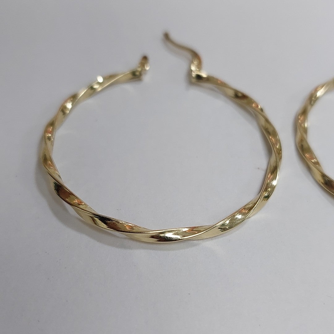 ARETES ARRACADAS TORZAL 14K 2.1 GR ETT 03 (NUEVO)