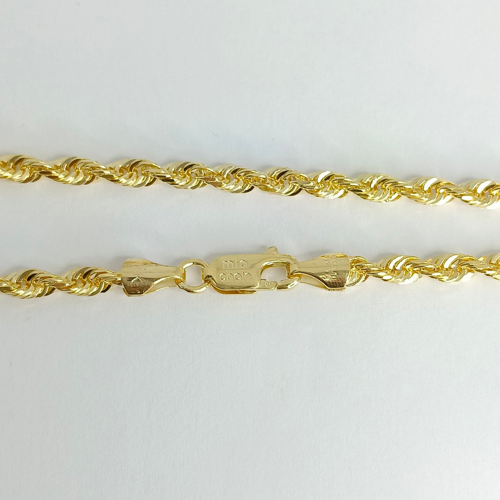 CADENAS TORSAL ORO 14K 18.5 (NUEVO)