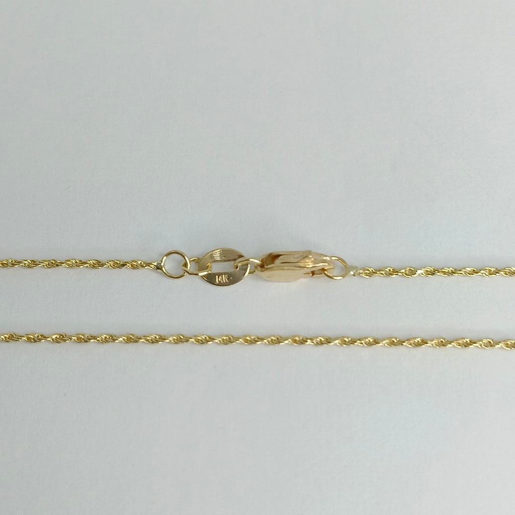 CADENA TORZAL 14K 50 CM 2.7 GR TDO025 (NUEVO)
