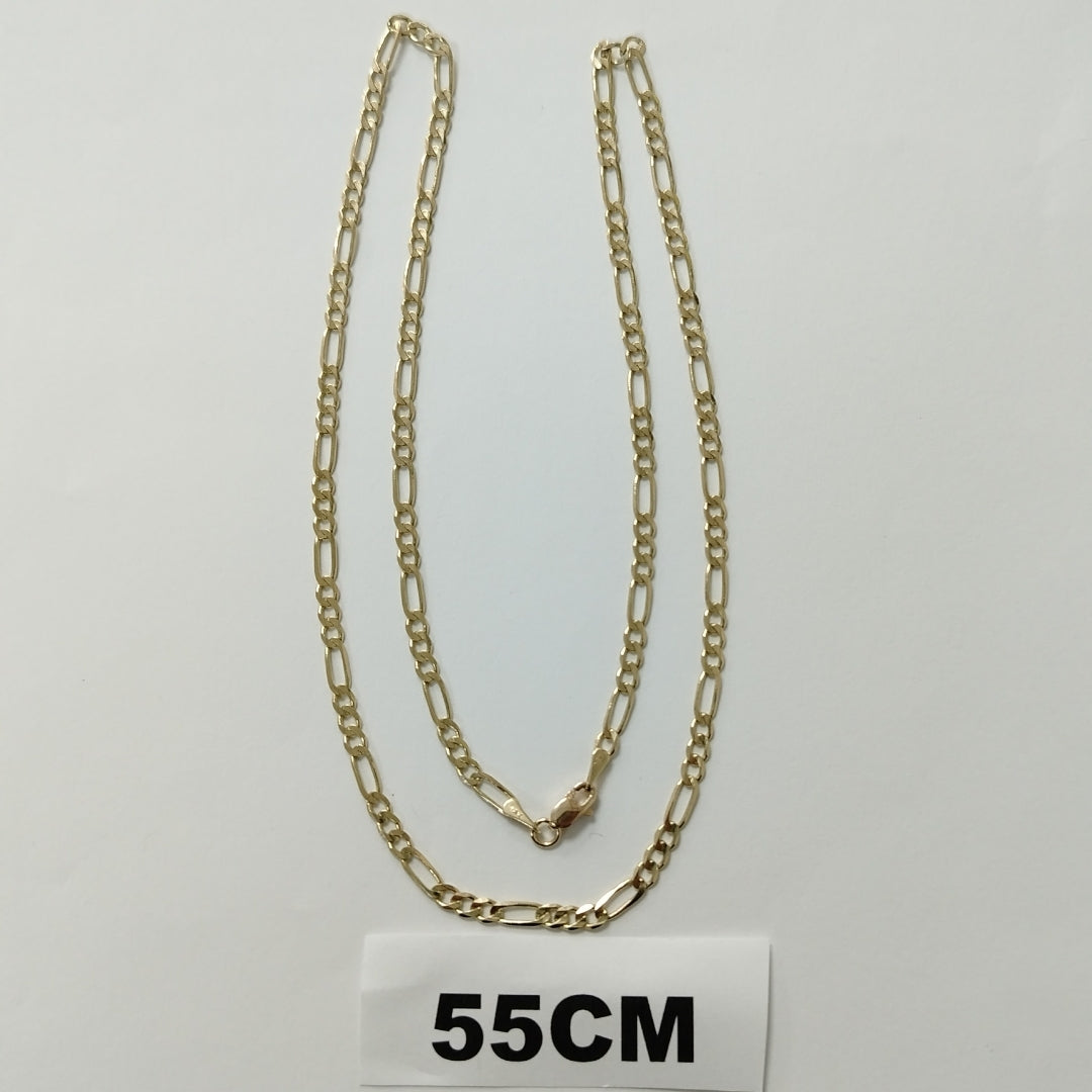 CADENA TEJIDO 3X1 14K 55CM 8.1GR FP0870 55 (NUEVO)