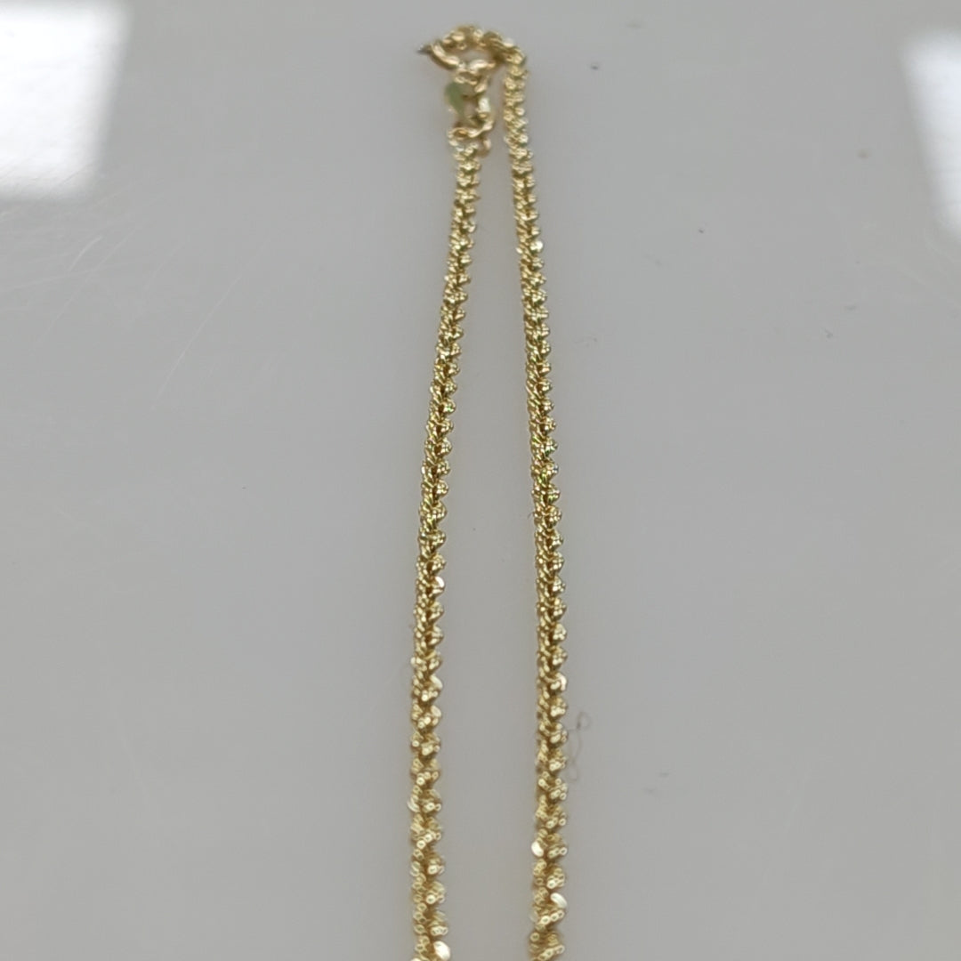 PULSERA TORZAL 10K 21 CM 1.8 GR (NUEVO)