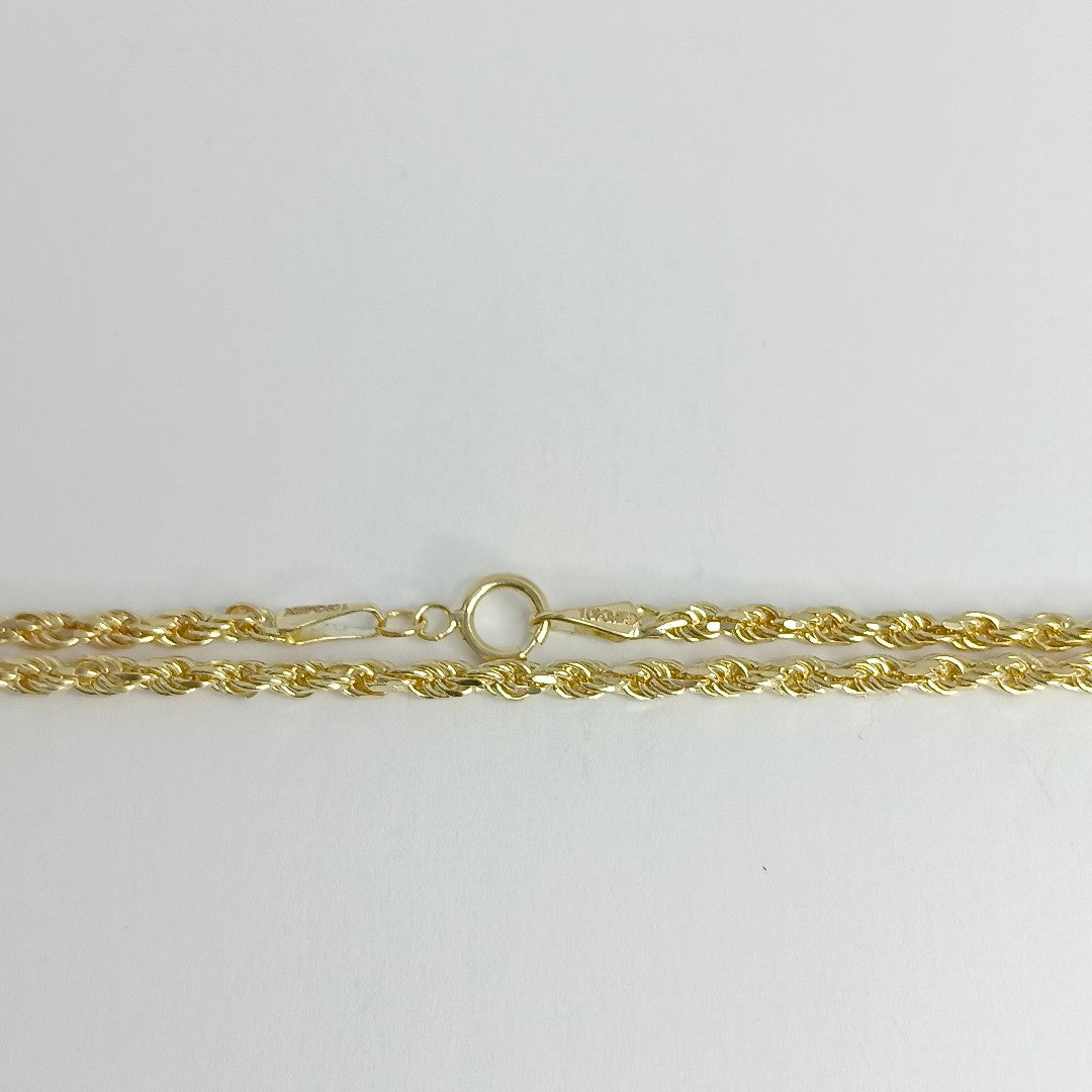 CADENA TEJIDO TORZAL 10K 60CM 10.2GR TORZAL050 (NUEVO)