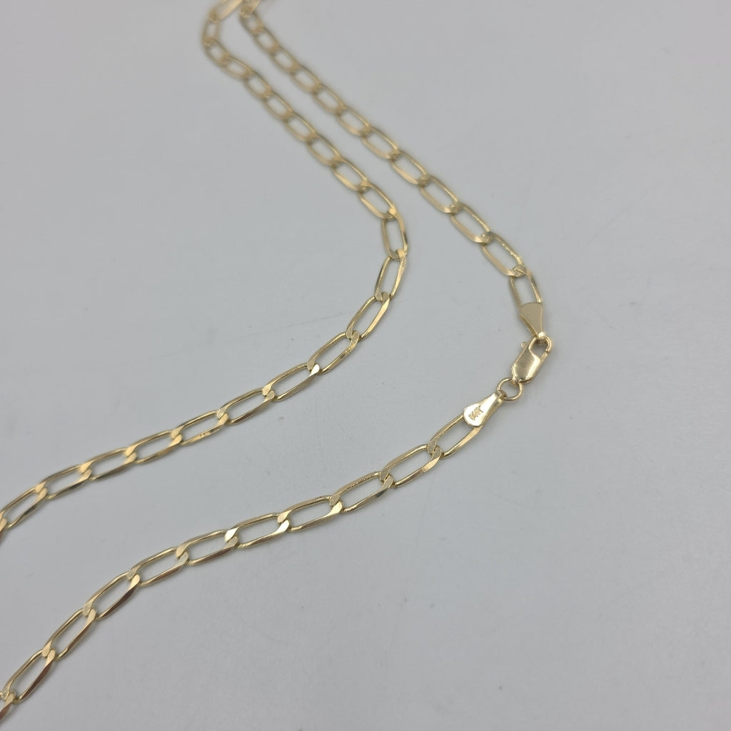 CADENA ESLABONES 14K 50 CM 9.9 GR RP100 50 (NUEVO)