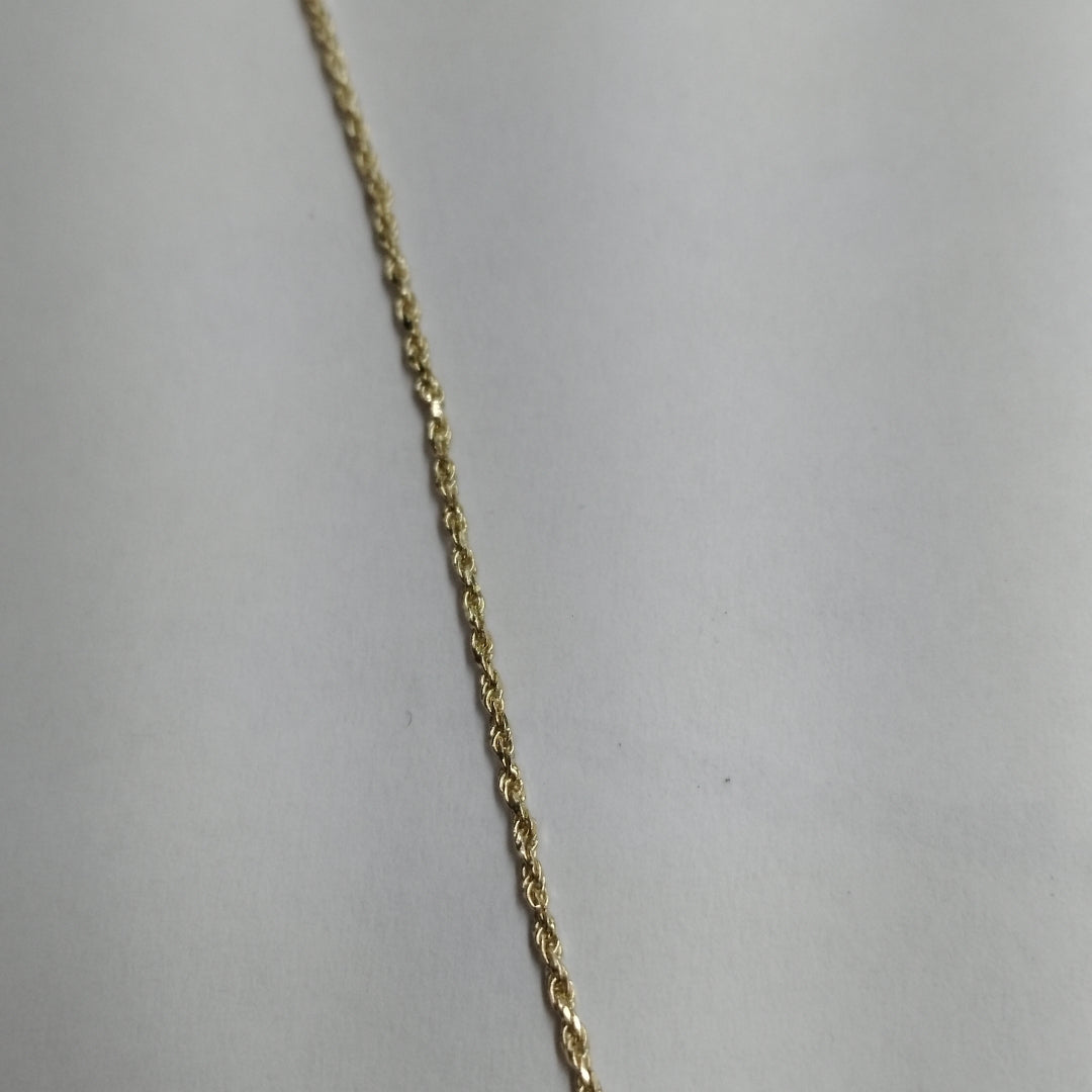 CADENA TORZAL 14K 50 CM 2.7 GR TDO025 (NUEVO)