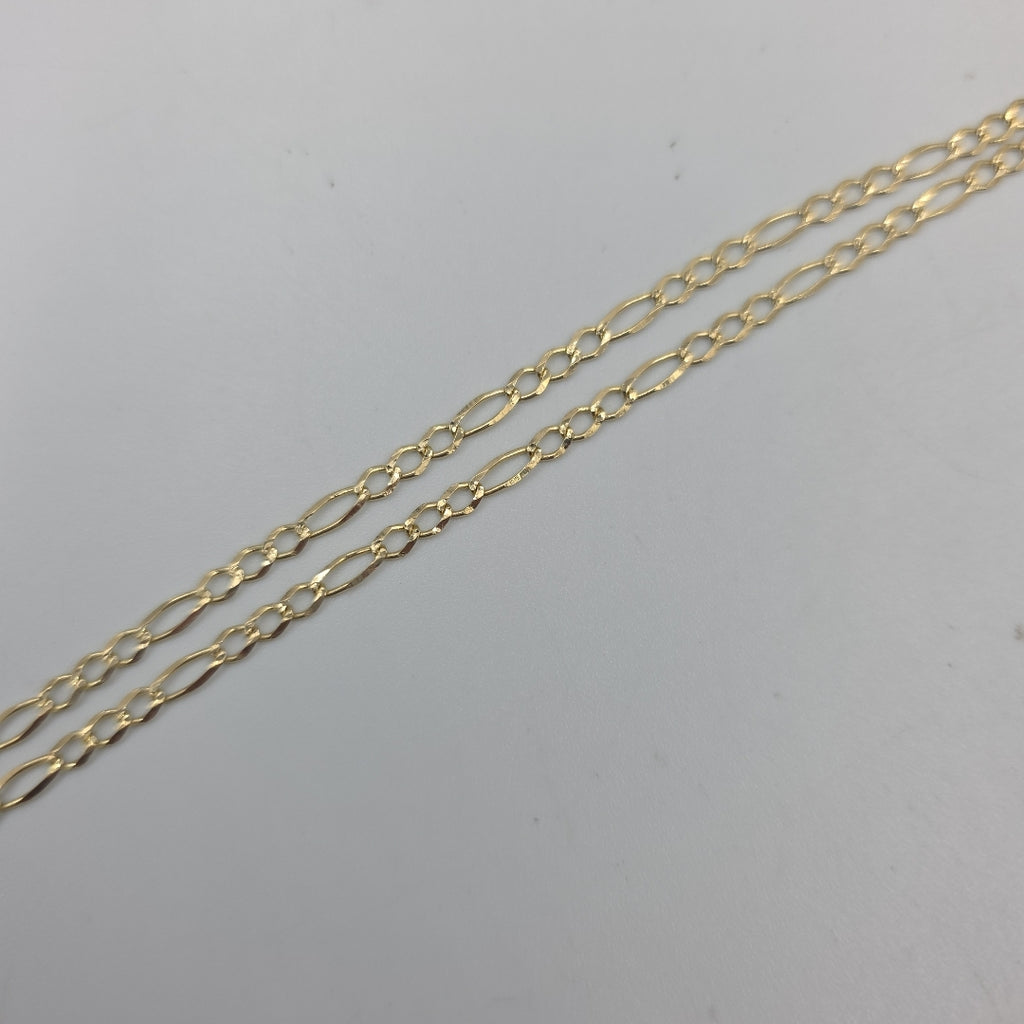 CADENA TEJIDO 3X1 14K 55CM 4.5GR FPR060 (NUEVO)