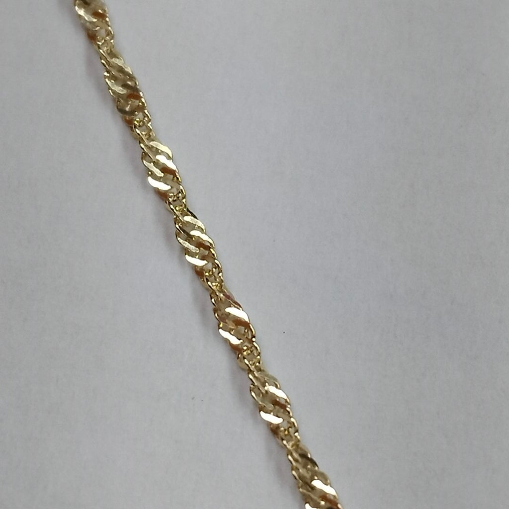 CADENA TORZAL 14K 55 CM 1.5 GR STO2555CM (NUEVO)