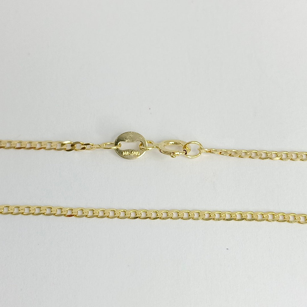 CADENAS BARBADA AMARILLA ORO 14K 2.2 (NUEVO)