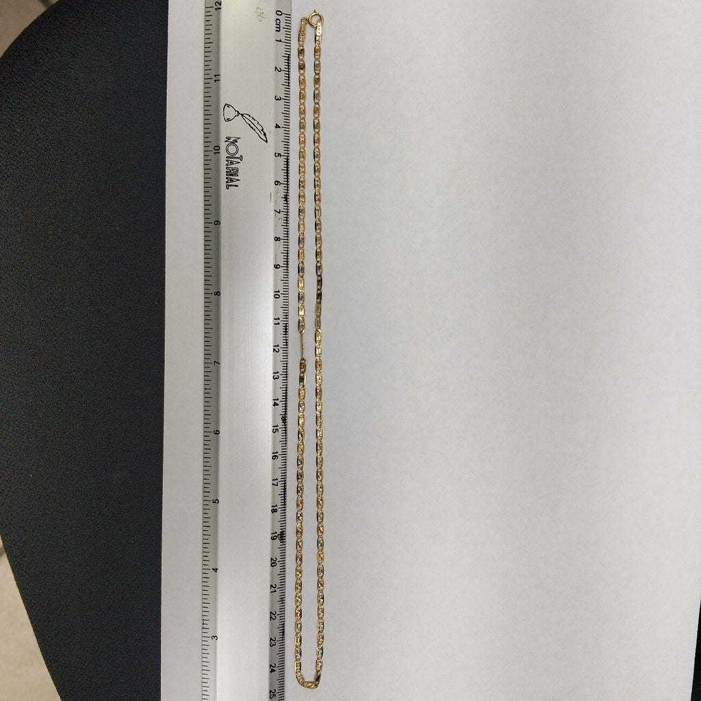 CADENA ORO COMBINADO 8 K 3.8 GRMS (SEMINUEVO)