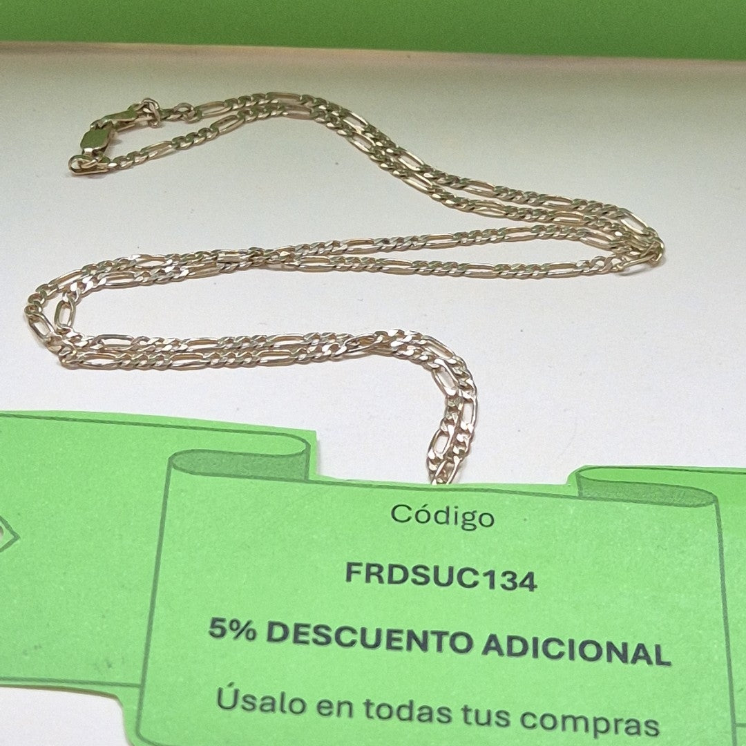 CADENA ORO 14 K 4,70 GRMS (SEMINUEVO)
