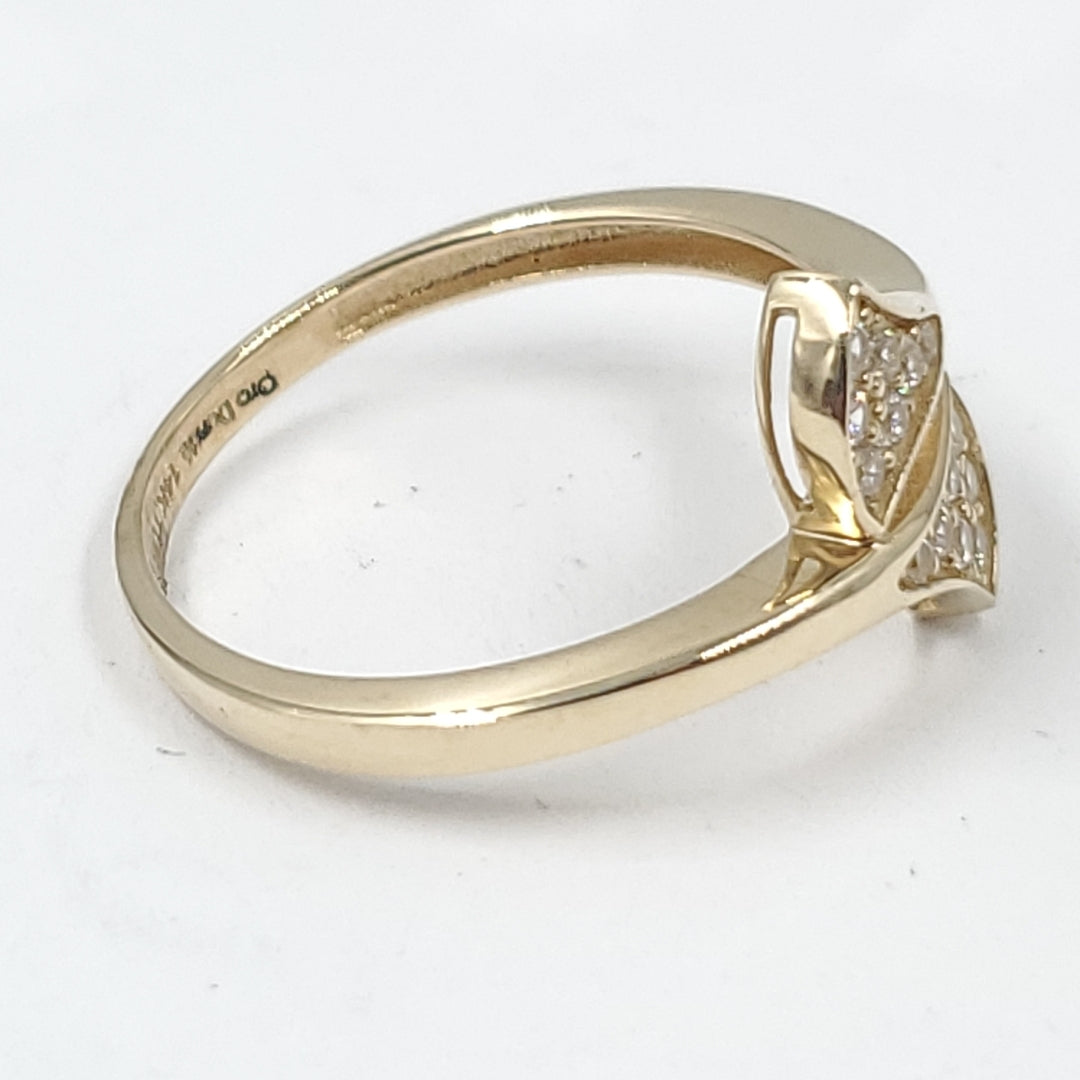 ANILLOS DAMA ORO 14K 2 (NUEVO)