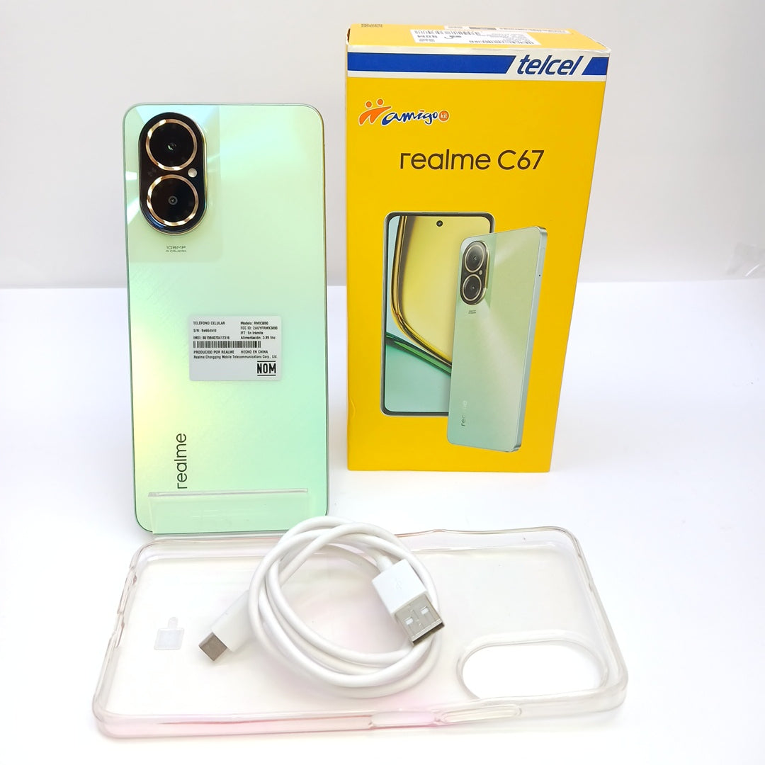 CELULAR REALME C67 RMX3890 (2023) 256 GB 8 GB RAM (SEMINUEVO)