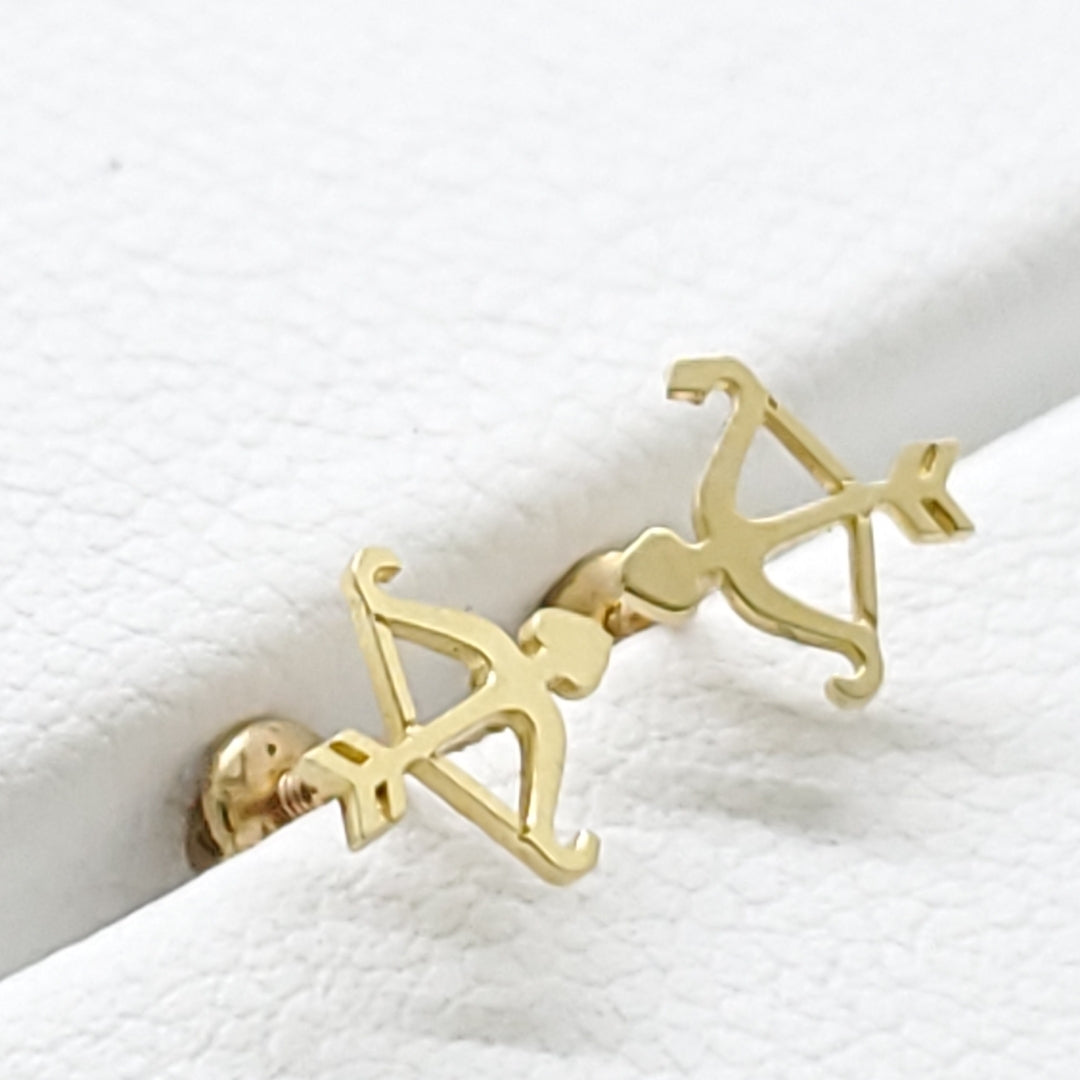 BROQUELES ORO 14K 1 (NUEVO)