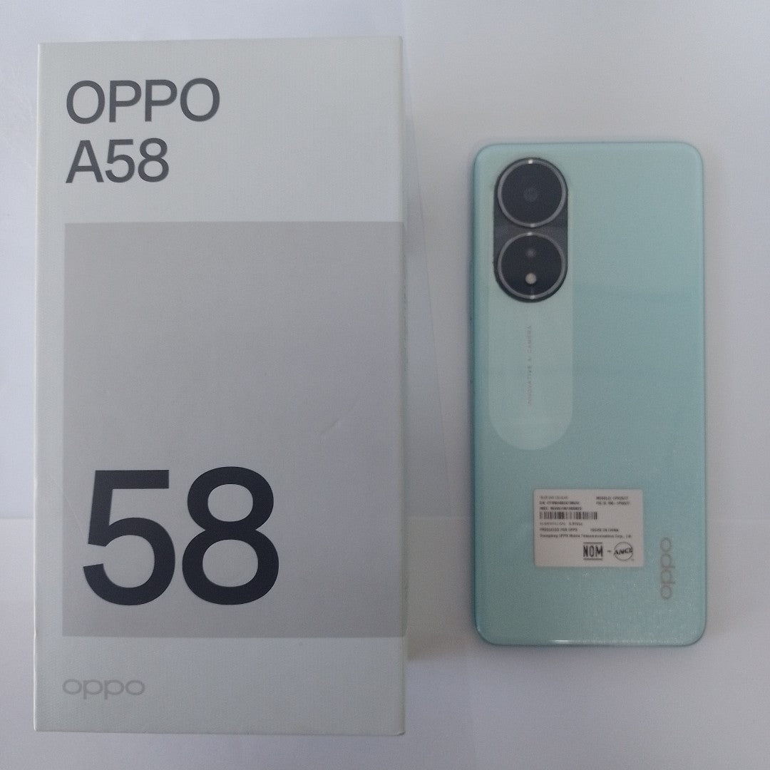 CELULAR OPPO  A58 CPH2577 (2023) 128 GB 6 GB RAM (SEMINUEVO)