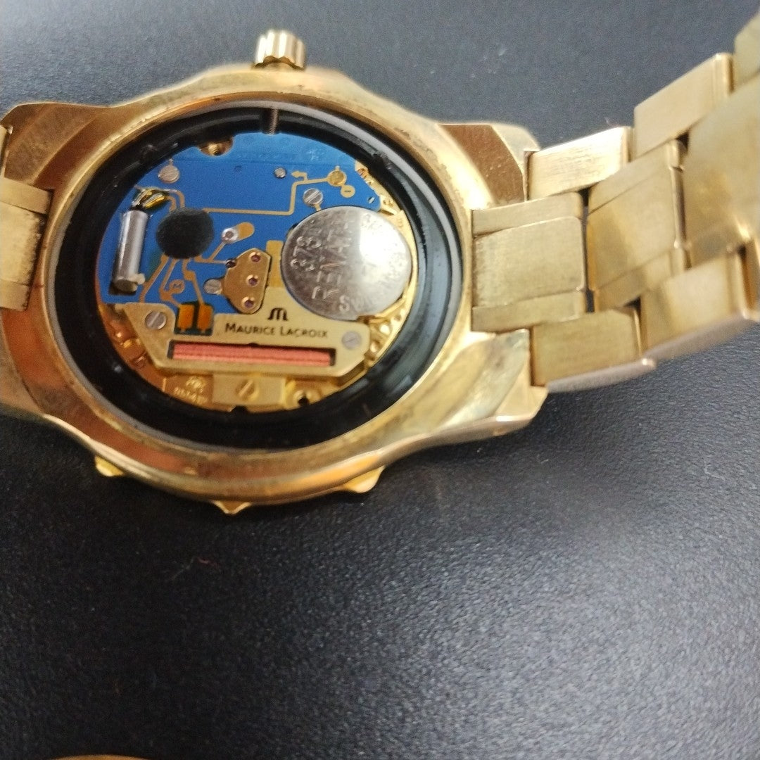 RELOJ CAJA Y PULSO ORO ORO 18 K 95,40 GRMS (SEMINUEVO)