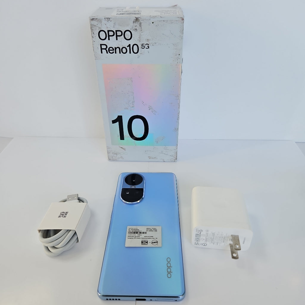 CELULAR OPPO  RENO10 5G CPH2531 (2023) 256 GB 8 GB RAM (SEMINUEVO)