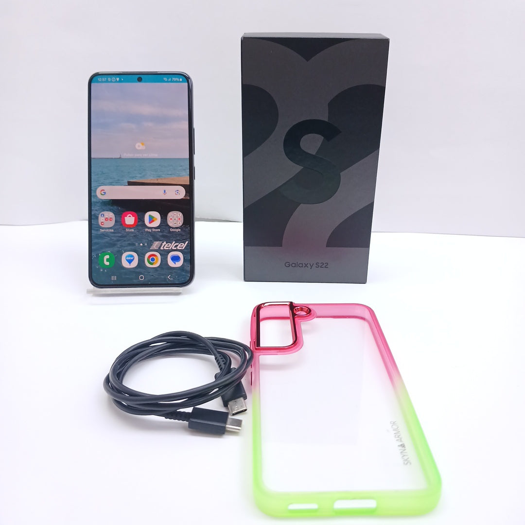 CELULAR SAMSUNG GALAXY S22 SM-S901E 256 GB 8 GB RAM (SEMINUEVO)