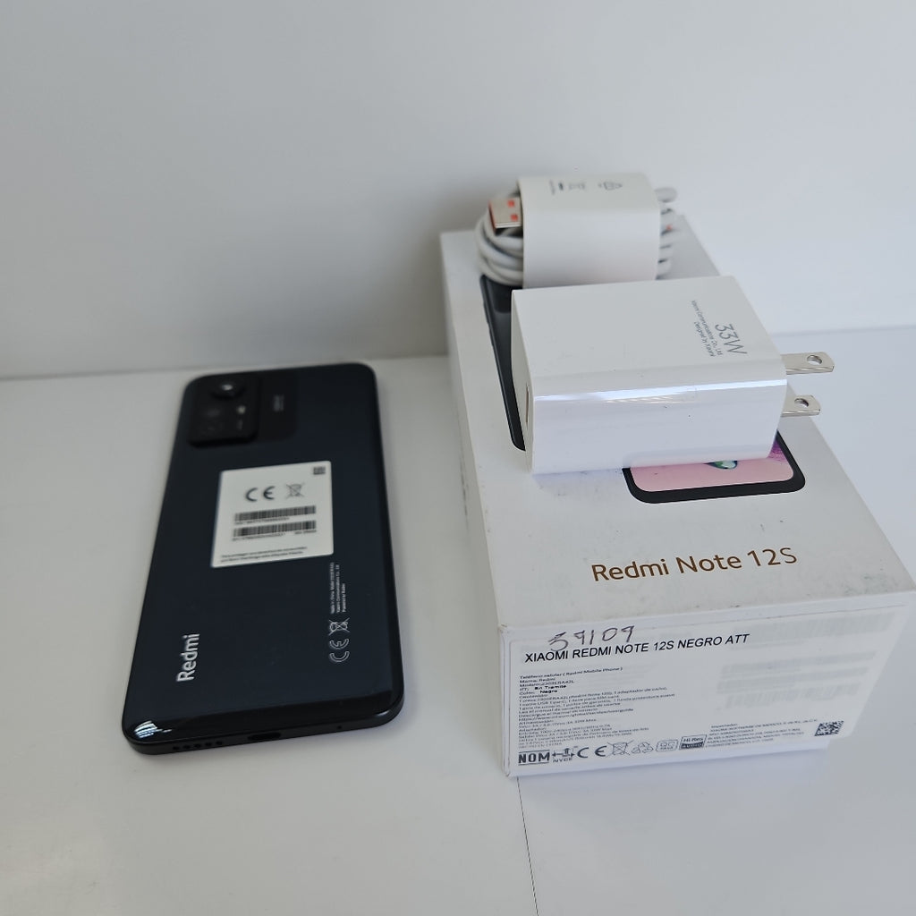 CELULAR XIAOMI REDMI NOTE 12S 2303ERA42L (2023) 256 GB 8 GB RAM (SEMINUEVO)
