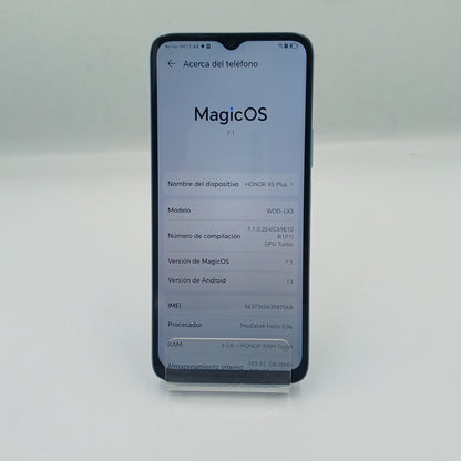 CELULAR HONOR X5 PLUS WOD-LX3 (2023) 128 GB 4 GB RAM (SEMINUEVO)