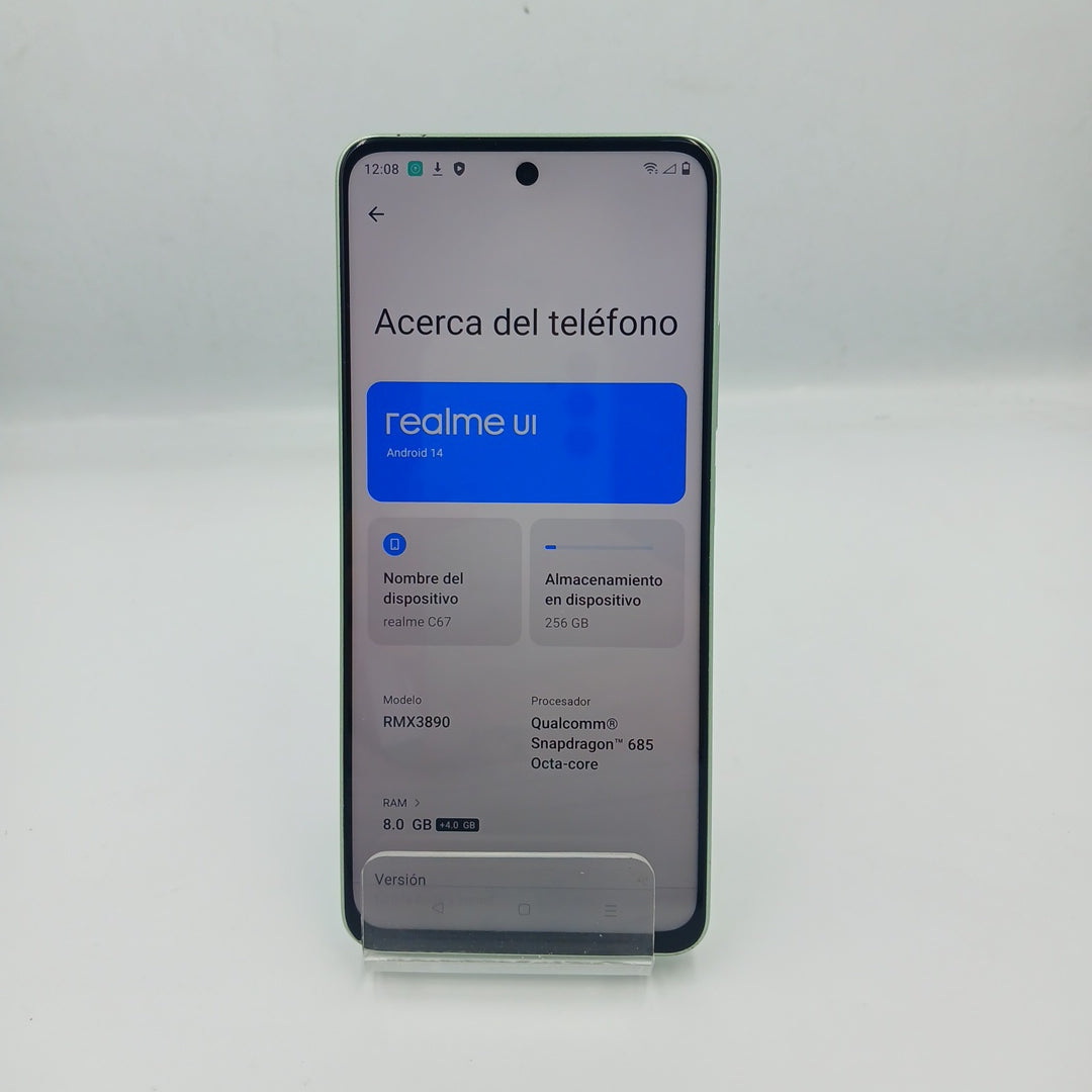 CELULAR REALME C67 RMX3890 (2023) 256 GB 8 GB RAM (SEMINUEVO)