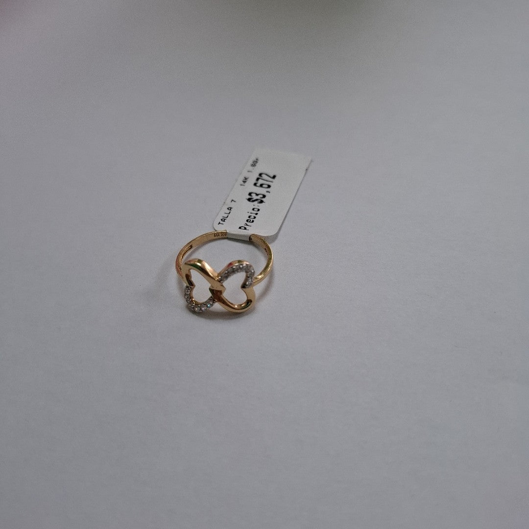 ANILLOS DAMA ORO 14K 1.6 (NUEVO)