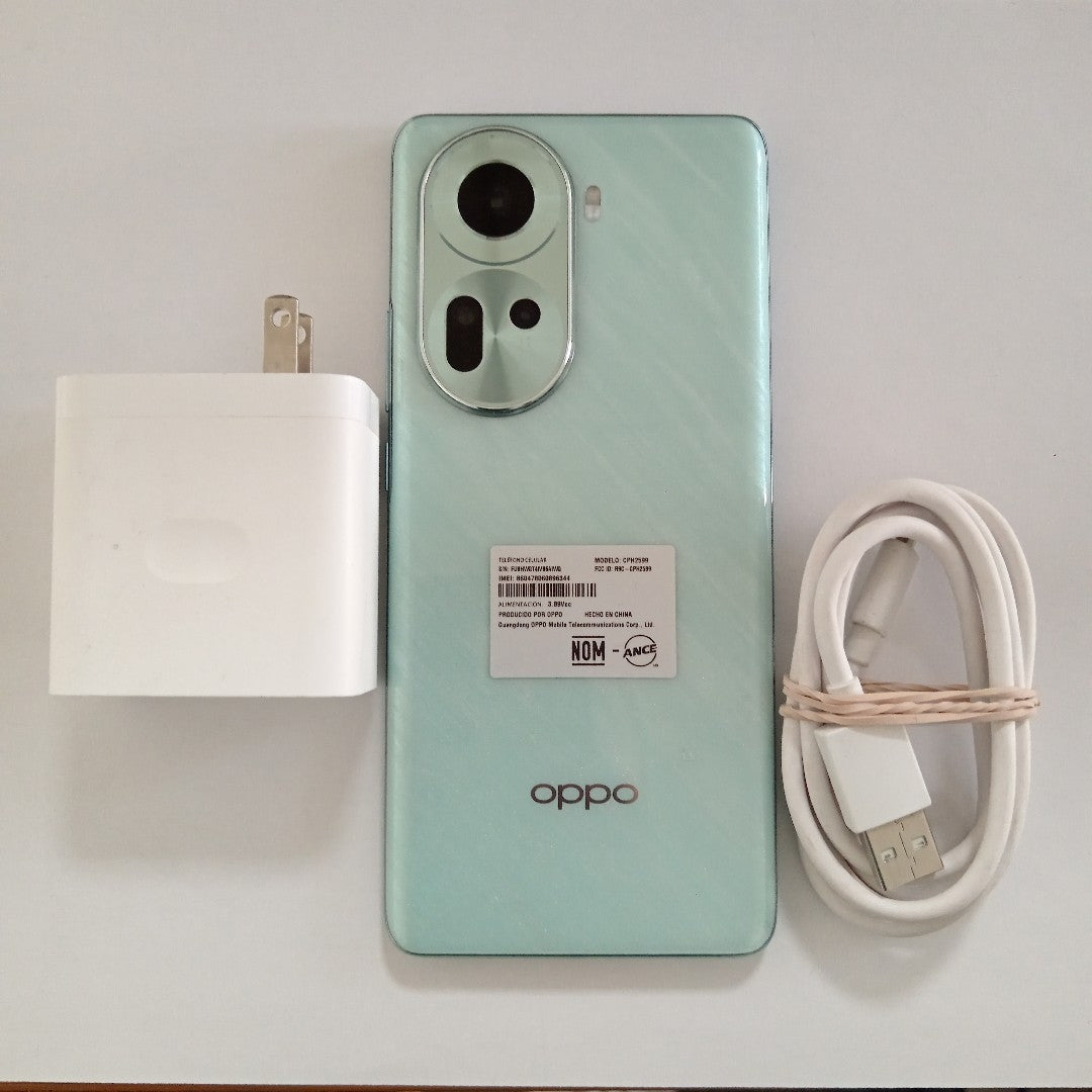 CELULAR OPPO  RENO11 5G CPH2599 (2024) 256 GB 8 GB RAM (SEMINUEVO)