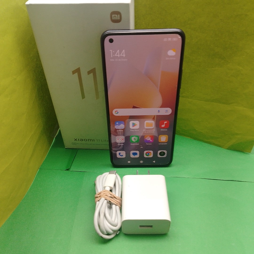 CELULAR XIAOMI MI 11 LITE 5G NE 2109119DG 128 GB 8 GB RAM (SEMINUEVO)