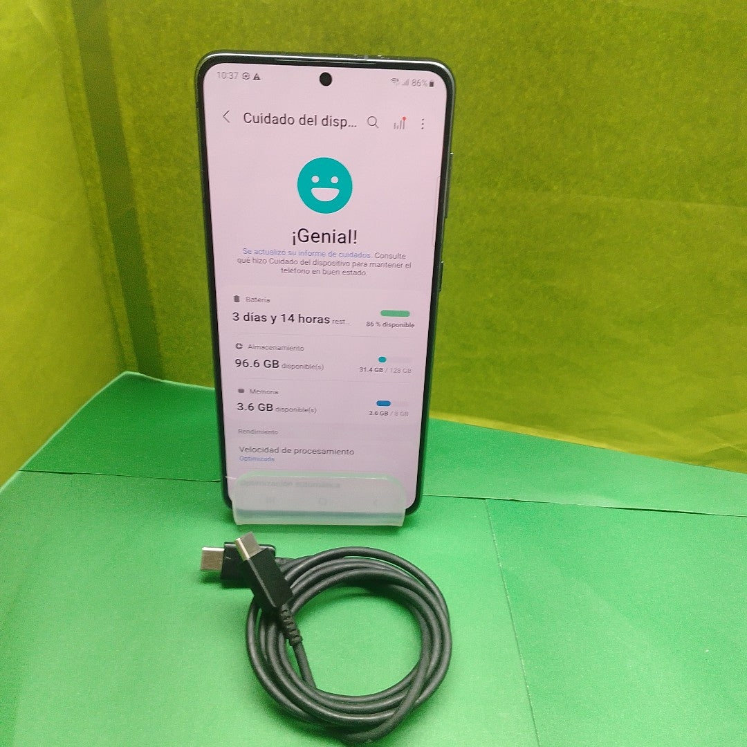 CELULAR SAMSUNG GALAXY S21 5G SM-G991U 128 GB 8 GB RAM (SEMINUEVO)