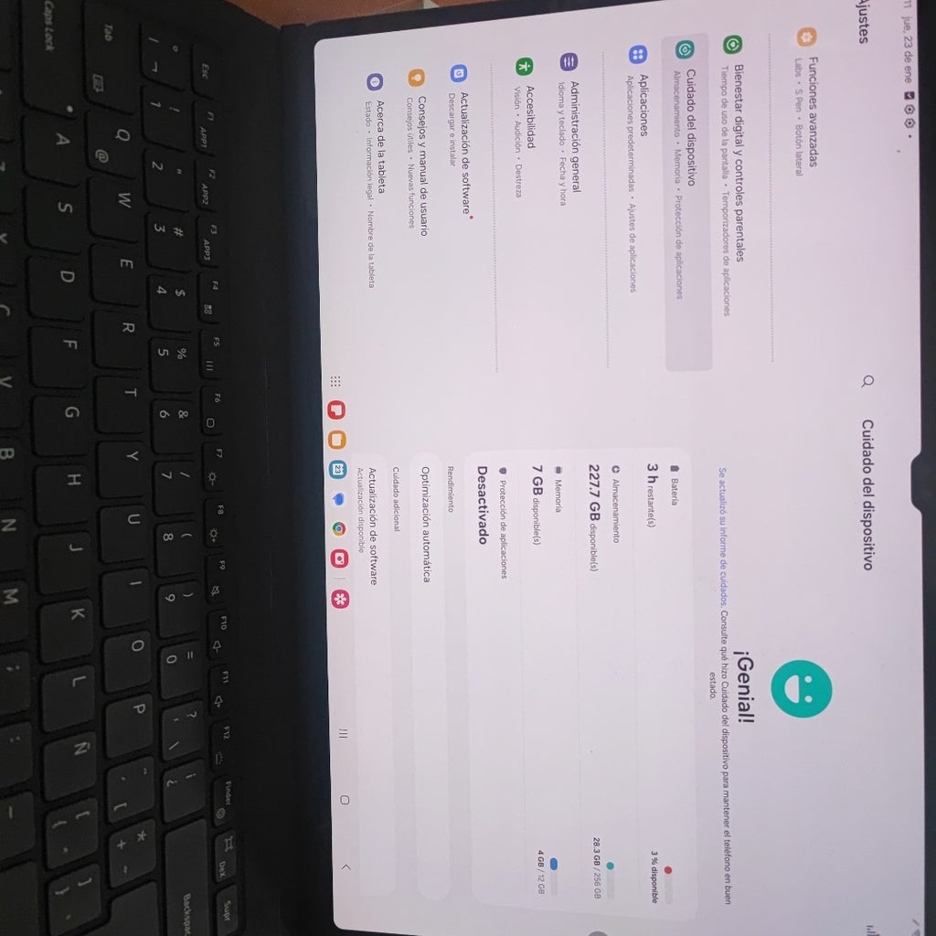 TABLETA SAMSUNG GALAXY TAB S8 ULTRA SM-X900 256 GB 12 GB RAM (SEMINUEVO)