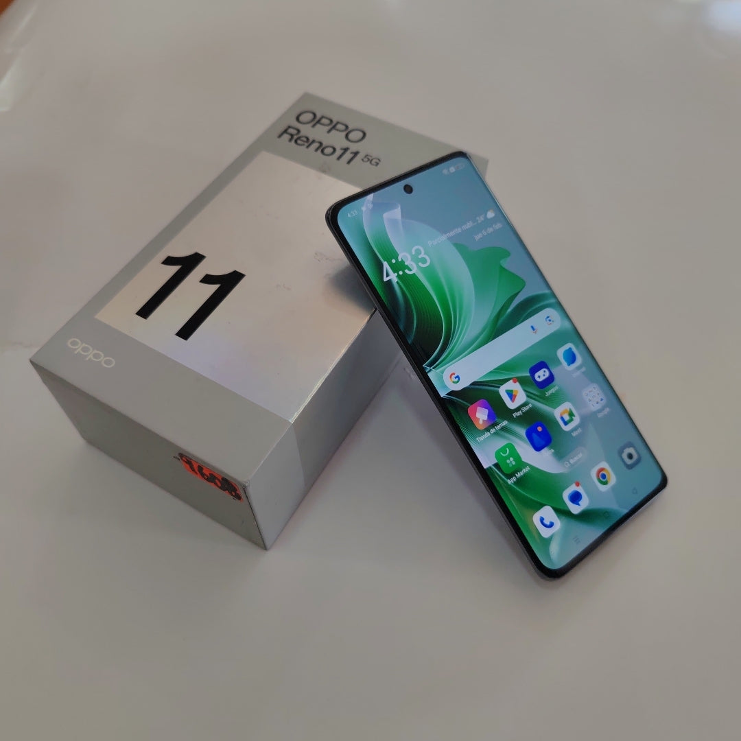CELULAR OPPO  RENO11 5G CPH2599 (2024) 256 GB 8 GB RAM (SEMINUEVO)