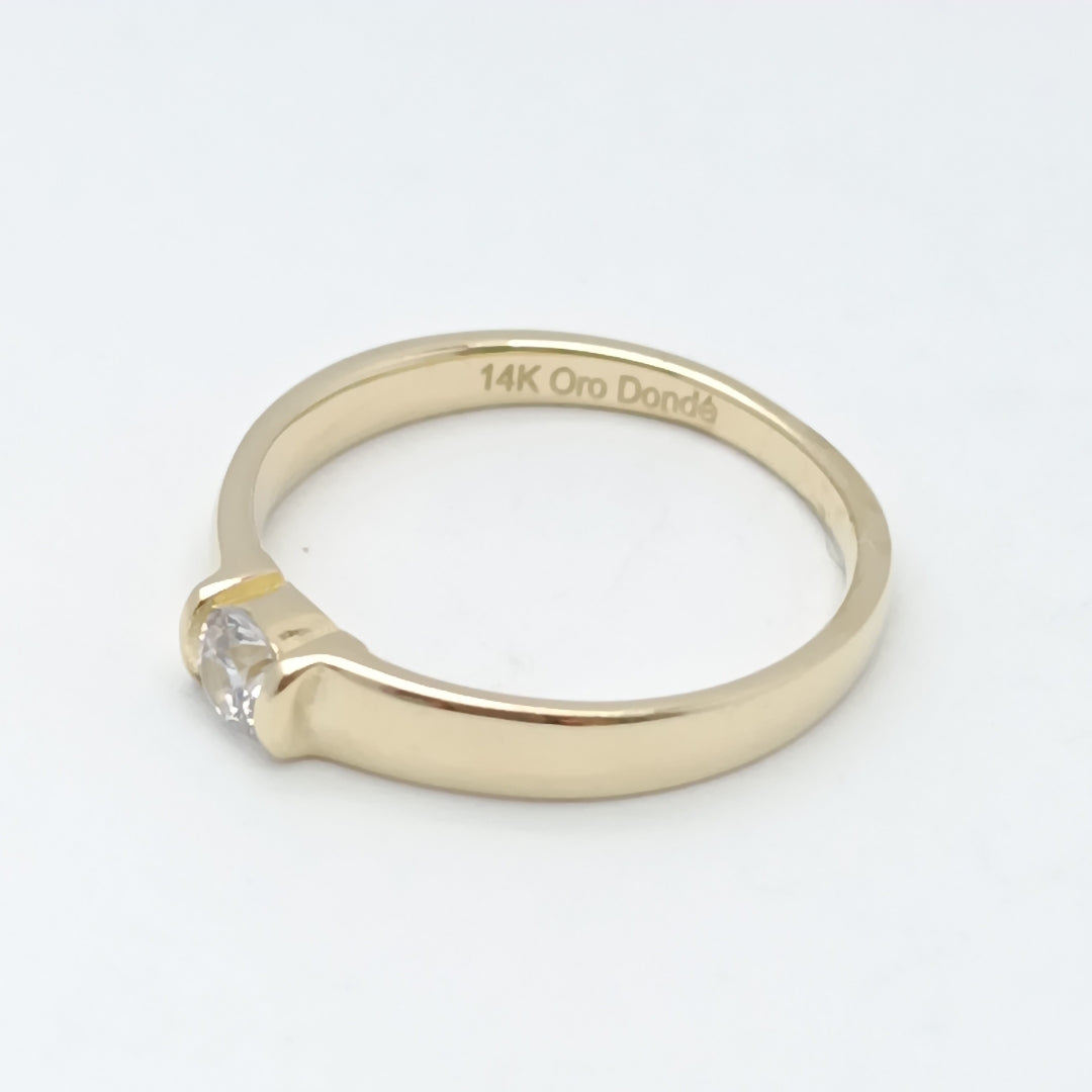 SOLITARIOS ORO 14K 3.1 (NUEVO)