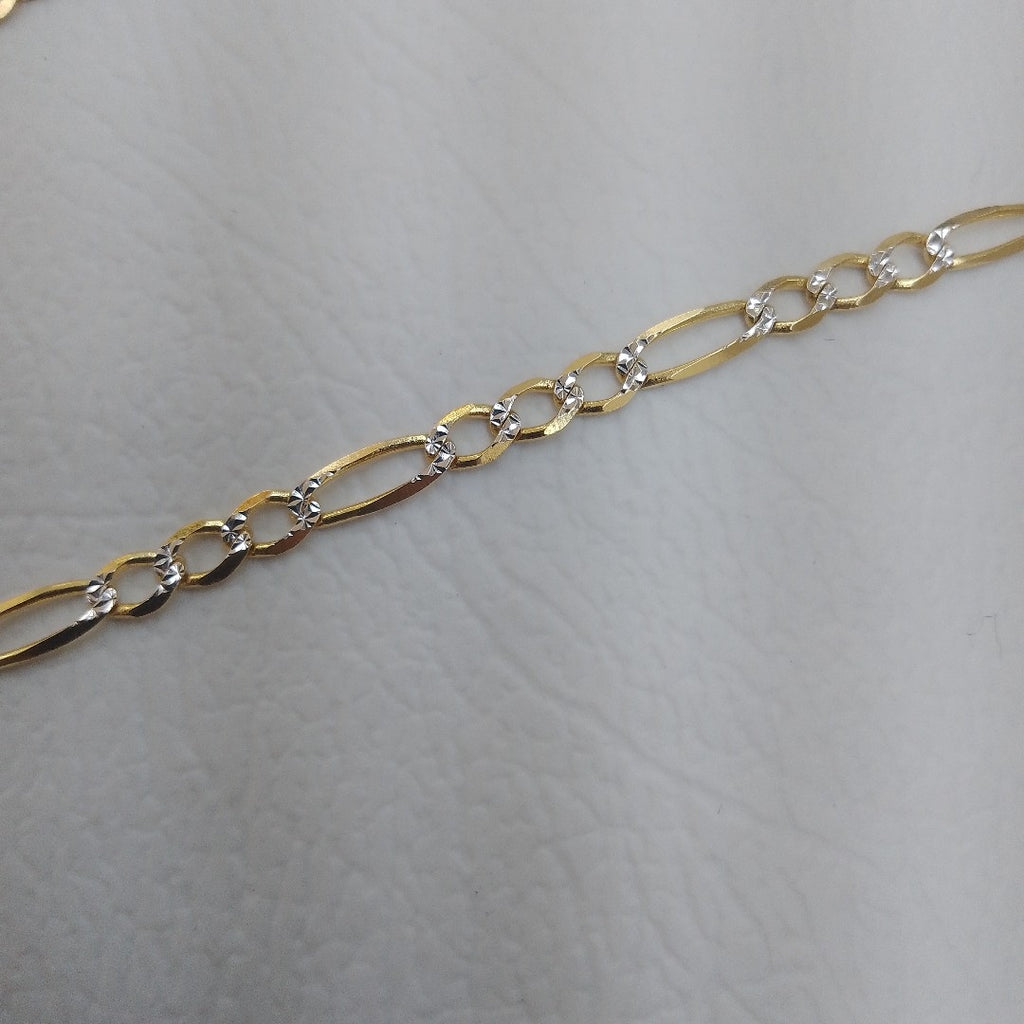 CADENAS CARTIER 3 1 DIAMANTADA ORO 14K 7.3 (NUEVO)