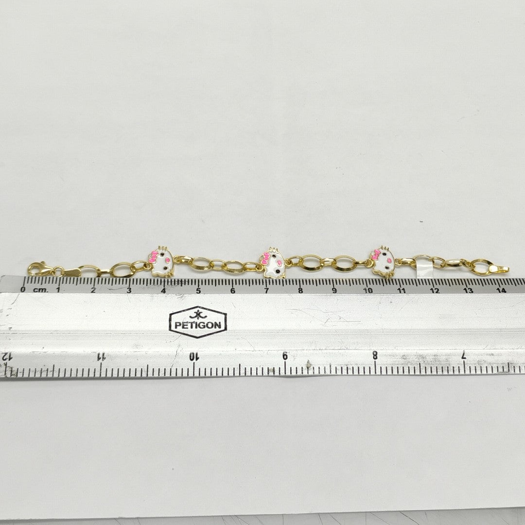 PULSERAS DAMA ORO 14K 4.7 (NUEVO)