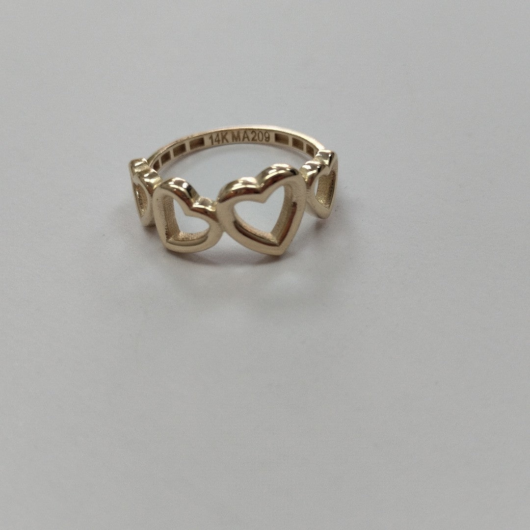 ANILLOS DAMA ORO 14K 2 (NUEVO)
